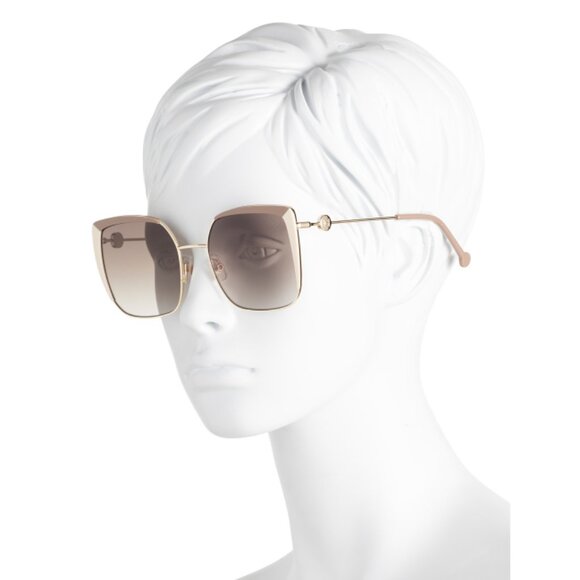 CAROLINA HERRERA Beige/ivory 57mm Cat Eye Sunglasses - Picture 2 of 2